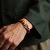Taoist peach wood zodiac bracelet