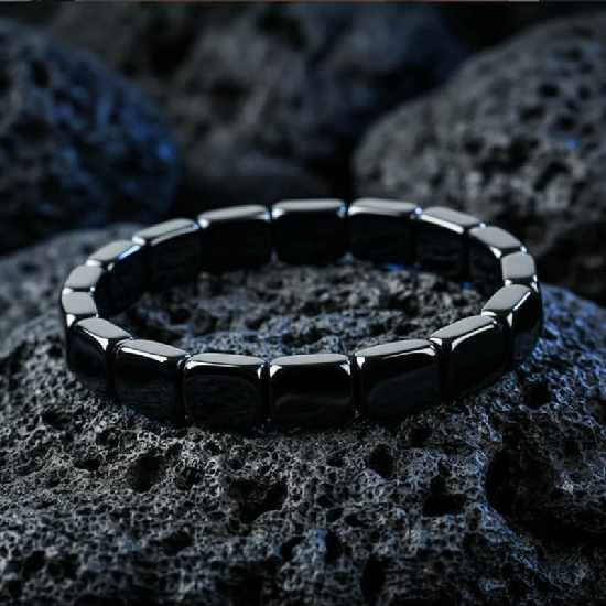 Hematite Black Stone Bracelet: Finding Strength in Darkness