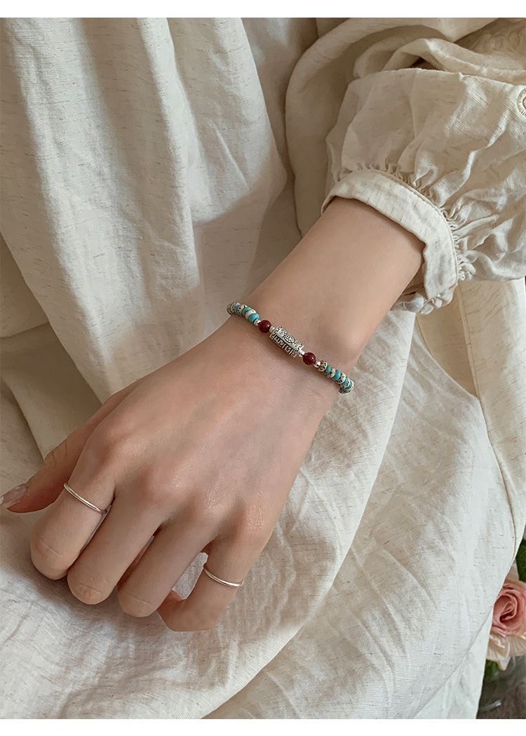 Turquoise bodhi vintage bracelet