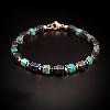 Turquoise Lapis Wealth Energy Bracelet