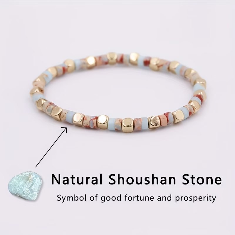 Natural Stone Courage Confidence Bracelet