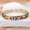 Boho Geometric Chain Bracelet