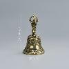 Hand-Carved Bronze Healing Bell Shaker