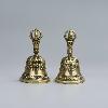 Hand-Carved Bronze Healing Bell Shaker