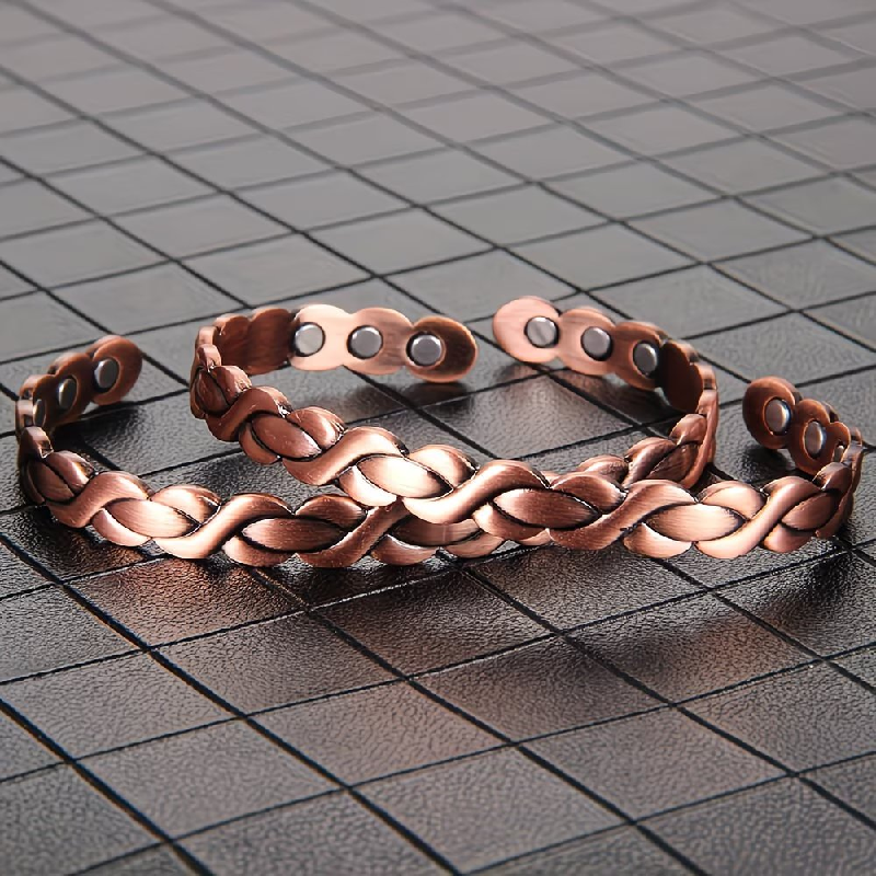 Magnetic Copper Healing Cuff Bracelet