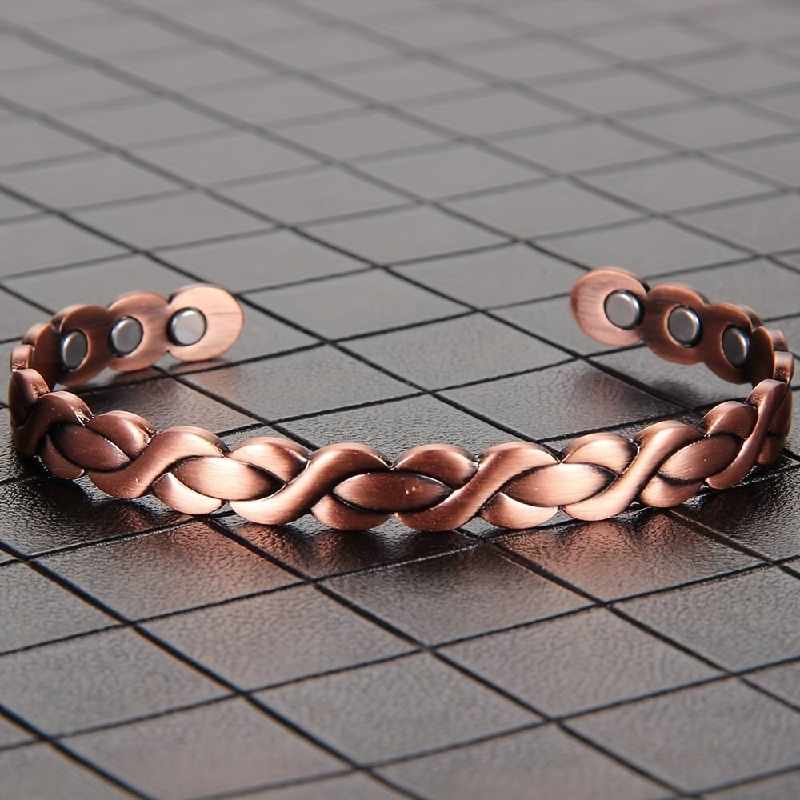 Magnetic Copper Healing Cuff Bracelet