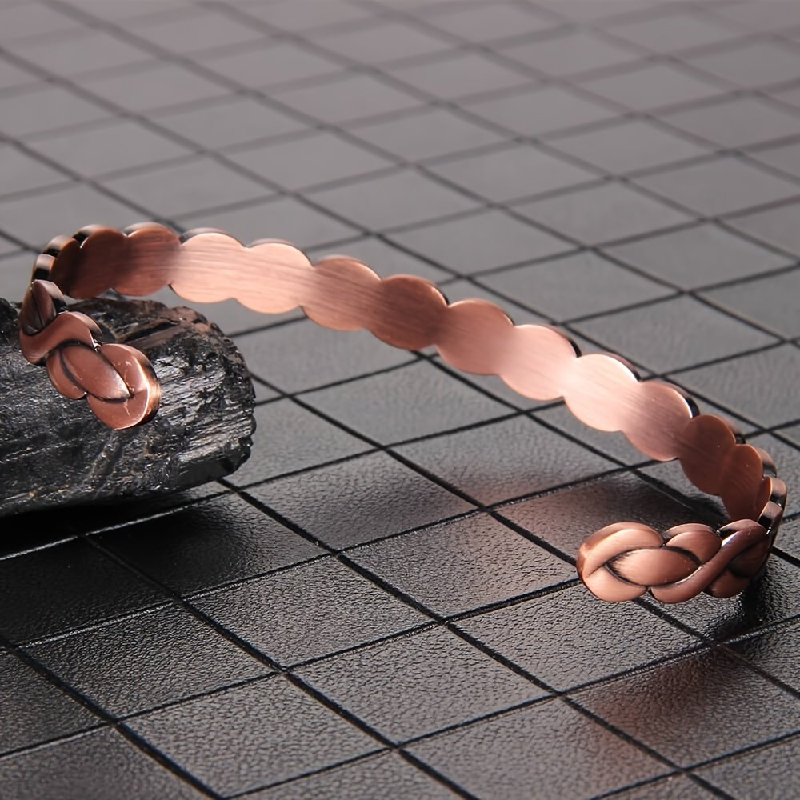 Magnetic Copper Healing Cuff Bracelet