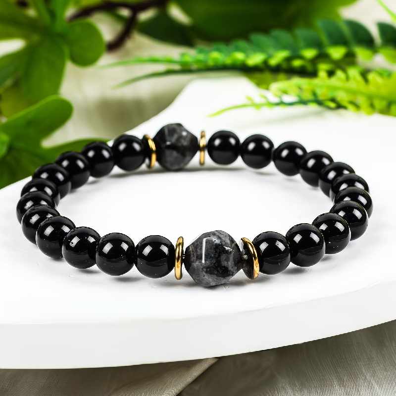 Black Obsidian Protection Chakra Bracelet