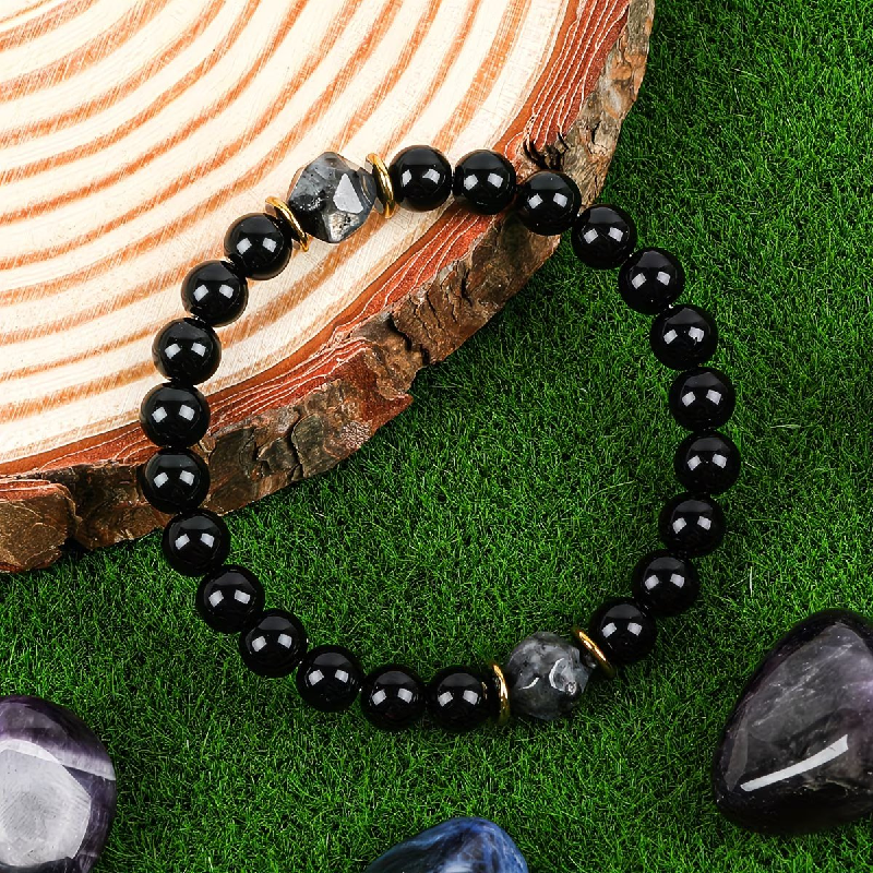 Black Obsidian Protection Chakra Bracelet