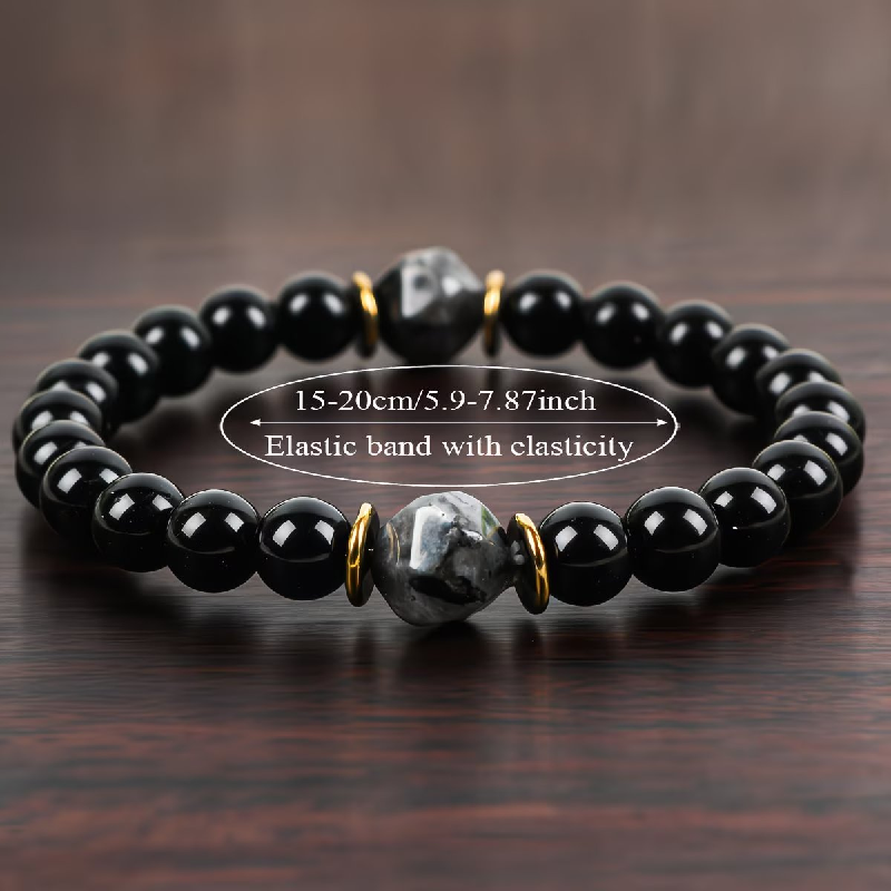 Black Obsidian Protection Chakra Bracelet