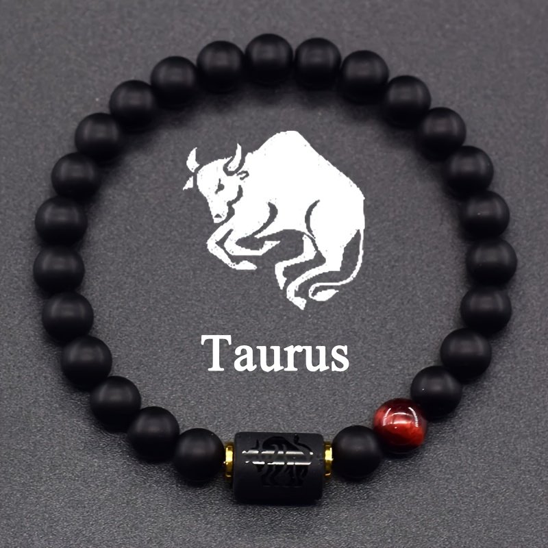 Zodiac Natural Stone Couple Bracelet