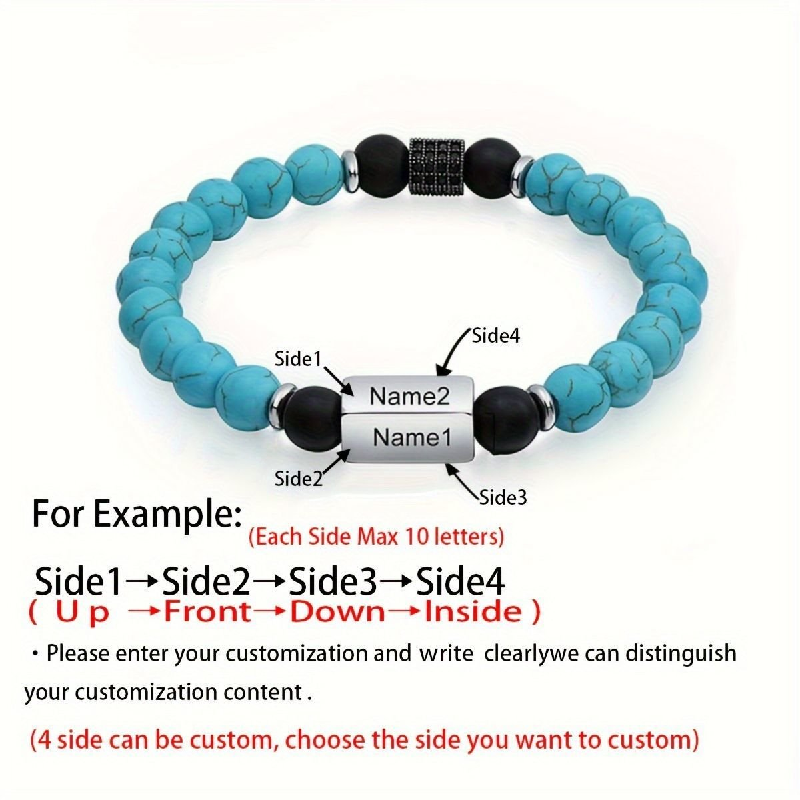 Men's Volcanic Stone Tiger Eye Feng Shui Lucky Bracelet