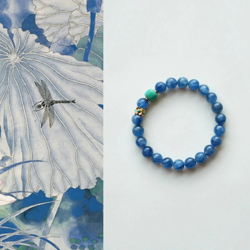 Lapis bracelets - Boost Luck
