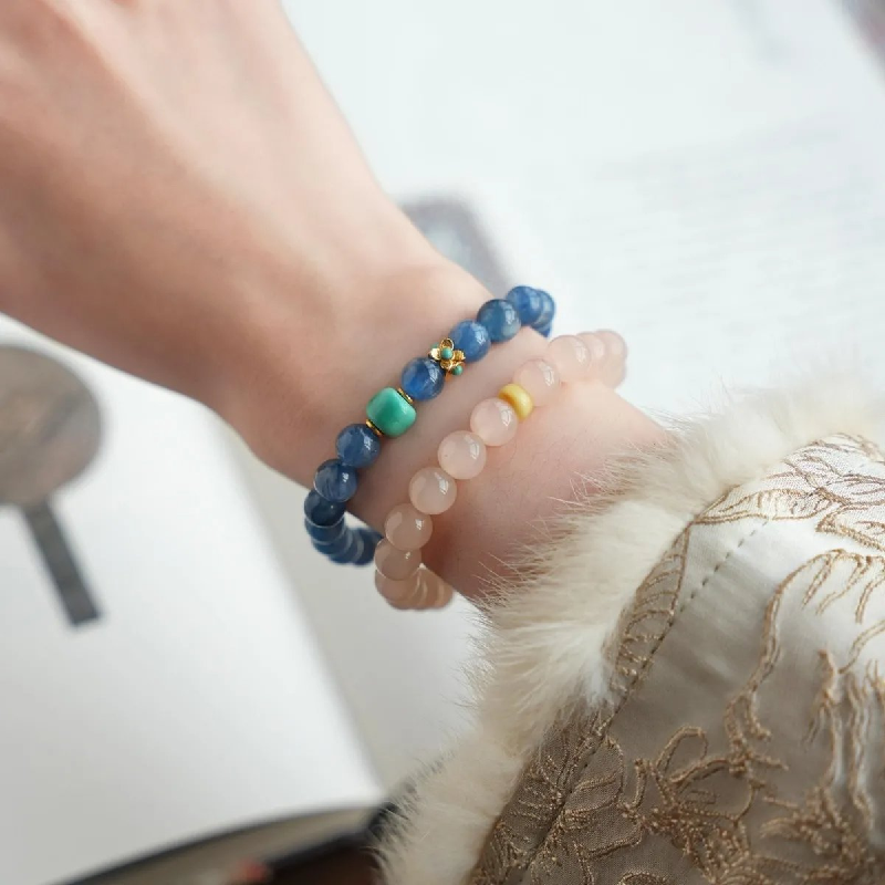 Lapis bracelets - Boost Luck