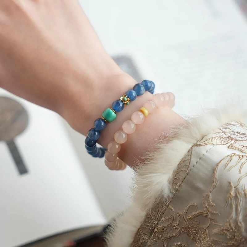 Lapis bracelets - Boost Luck